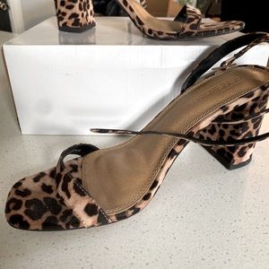 ASOS leopard shoes